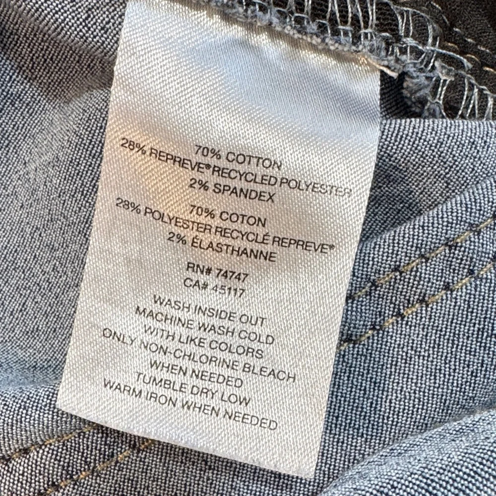 Natural Reflections Dark Blue Straight Leg Jeans
